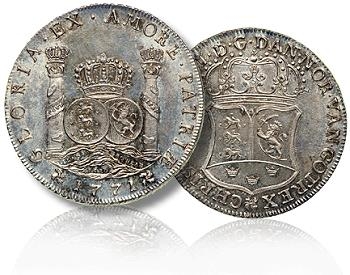 Greenland. Dollar (Piastre), 1771 (struck in 1774)