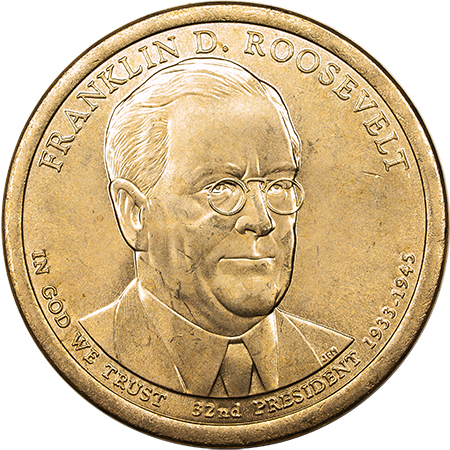 Franklin Roosevelt Dollar Coin