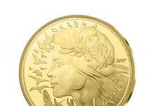 Obverse, France 2017 Marianne - Liberty 1,000 Euro Gold Coin. Image courtesy Monnaie de Paris
