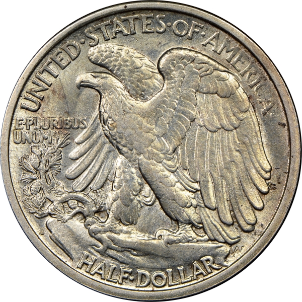 1917-S Walking Liberty Half Dollar Reverse