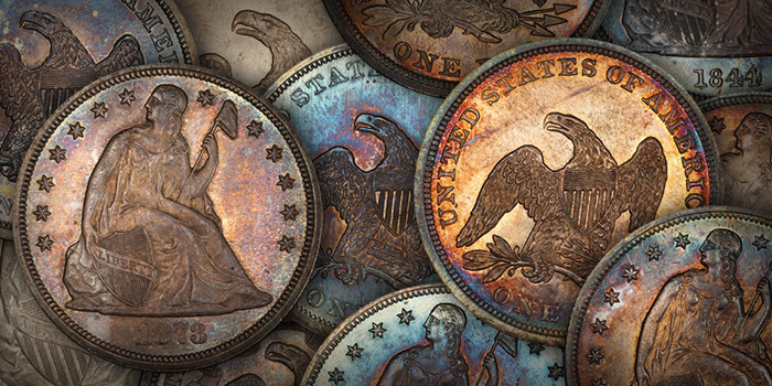 David Lawrence Rare Coins - Seated Dollars - Bruce Morelan