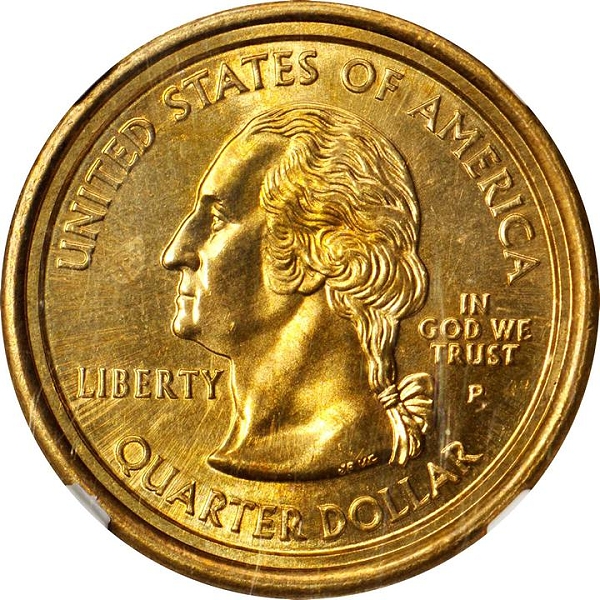 2000 Sacagawea Dollar/Washington Quarter Mule