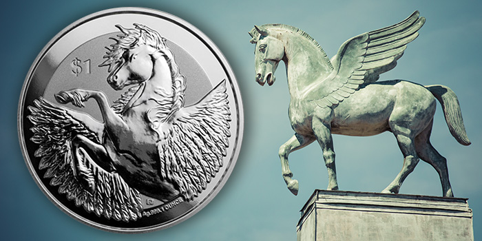 APMEX Pegasus Silver Coin