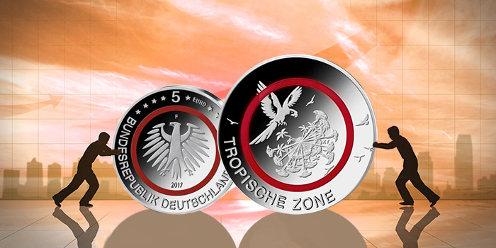 Germany 5 Euro Polymer Coins - Innovative