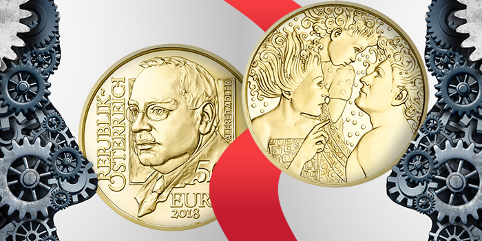 Austrian Mint Alfred Adler 50 Euro Gold Coin