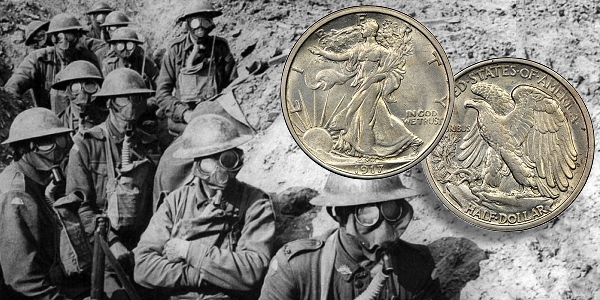 One of America’s Greatest Coins: The 1917-S Walking Liberty Half Dollar World War 1 Coinage