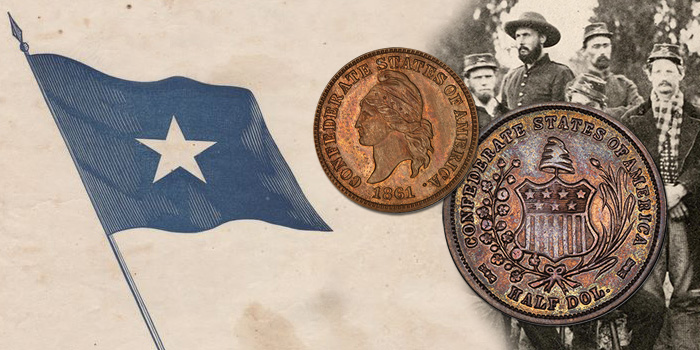 Confederate Coins Display American Numismatic Association