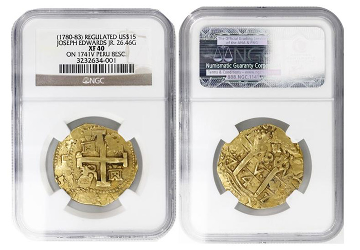 Gold Coin - Regulated $15 Joseph Edwards Jr. 