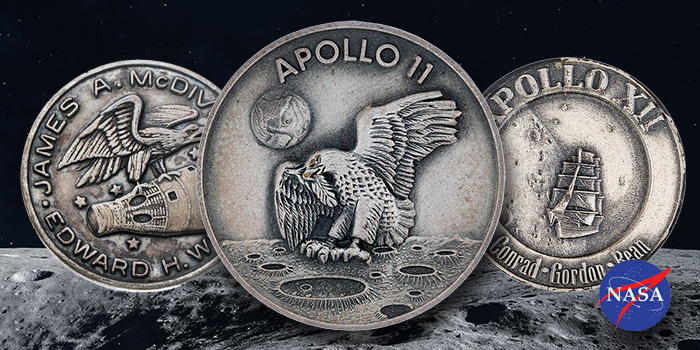 Apollo Robinson Medallions - Space Race Ephemera