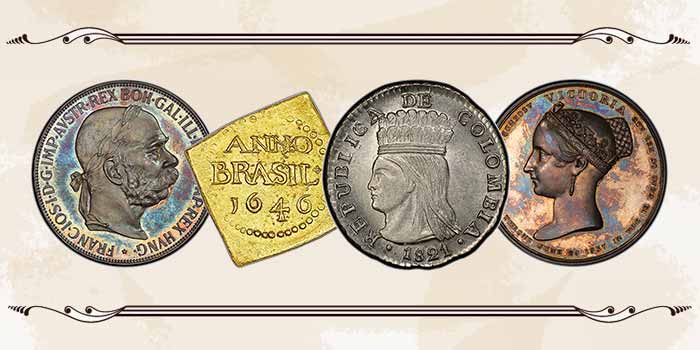 Atlas Numismatics Toned World Coins May 2018
