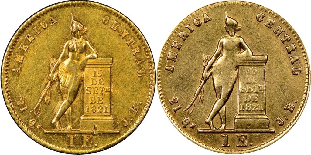 Counterfeit Coin Detection -  1850 JB Costa Rica Gold Escudo