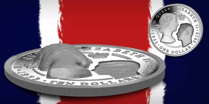 British Virgin Islands Pobjoy Mint - Ultra High Relief Silver Coin