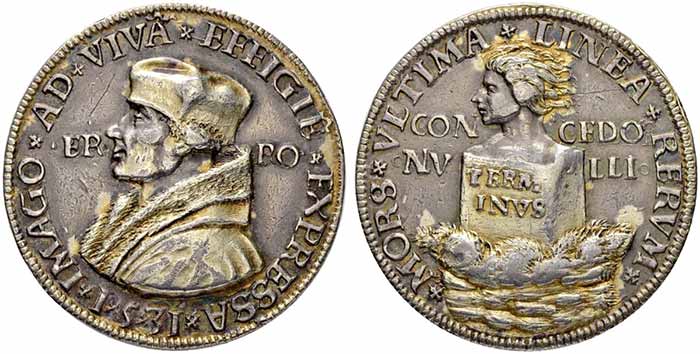 Ore Mountains. Silver medal 1531.... Sincona 47.