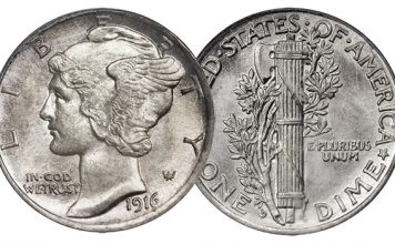 United States 1916-D Mercury Dime - CoinWeek IQ Coin Profile