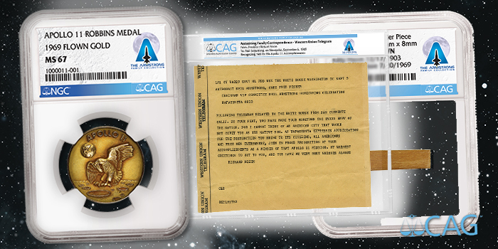 Apollo 11 Robbins Medal CAG