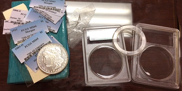 counterfeit pcgs holders and inserts
