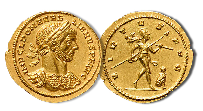 AURELIANUS (274-275) AV Aureus, Rome