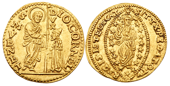 Zecchino of Giovanni I - Italian Coins
