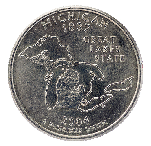 Details about   2004-S Michigan Clad Proof  States Quarter