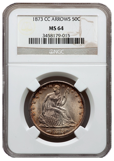 1873-CC Half Dollar