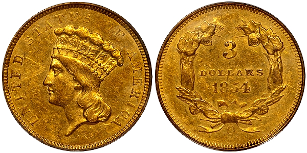 The Five One-Year Types of New Orleans Mint Gold Coins
