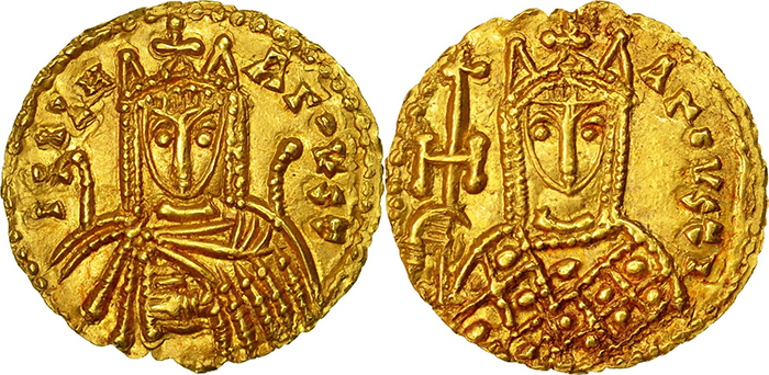 Solidus Syracuse Coin, Irene