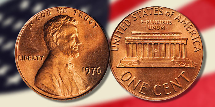 Lincoln Cent 1976