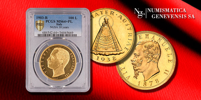 Numismatica Genevensis SA Auction Offers PCGS-Certified Finest Known Coins