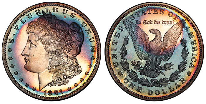 1901 Morgan Dollar Proof PR68DCAM