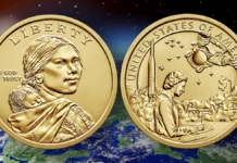 2019 Native American Dollar. Image: U.S. Mint / CoinWeek.