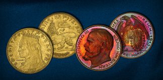 Lion Dollar, Beautiful Bavarian Pattern 3 Mark Coin Among Highlights From Atlas Numismatics