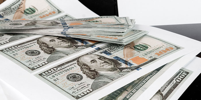 Counterfeit $100 Bills