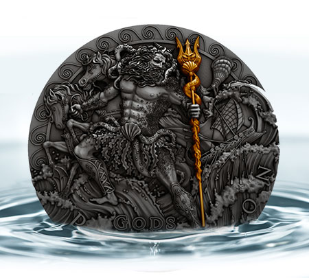 2018 Niue Poseidon Coin