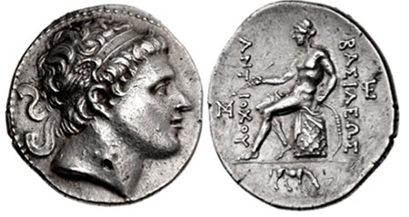 Antiochos II Theos. 261-246 BC. AR Tetradrachm