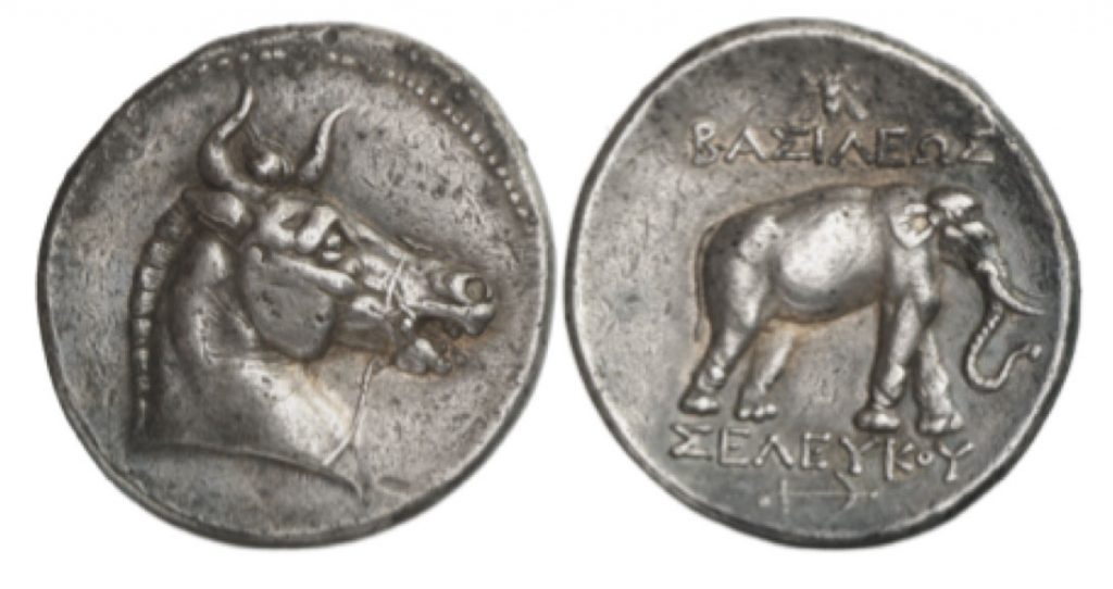 SURİYE KRALLIĞI.  Seleukos Kralları, Seleukos I Nikator (312-281 BC), Gümüş Tetradrahmi