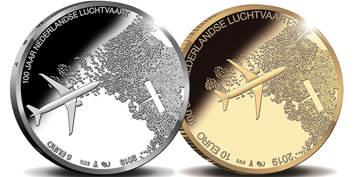 Royal Dutch Mint 2019 Aviation Coins