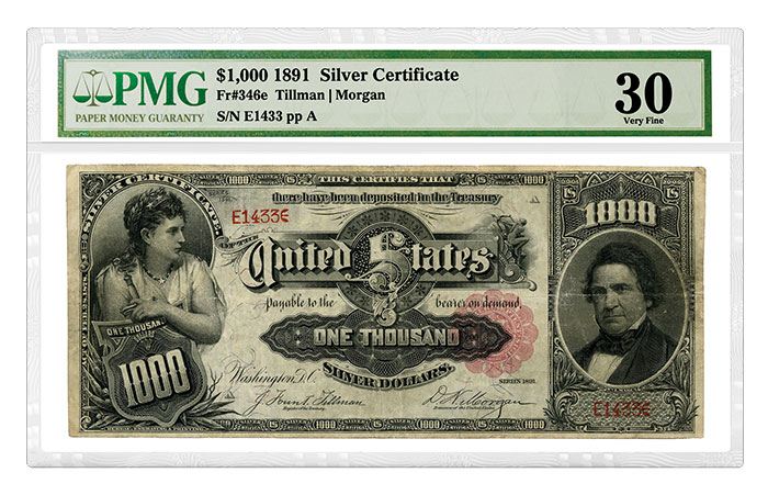 1891 $1000 Legal Tender Note
