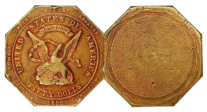 1852 Humbert $50