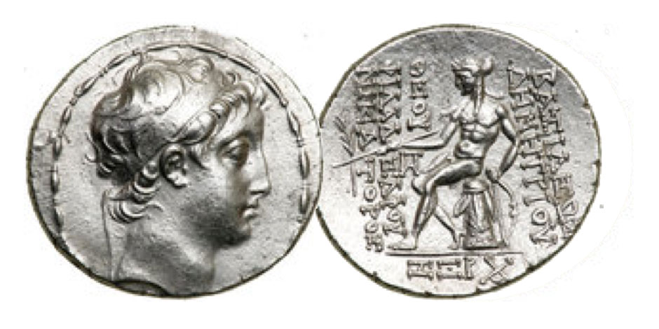 Demetrios II Nikator. Silver Tetradrachm