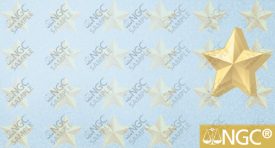Default West Point Mint Gold Star #391 label. Image courtesy NGC