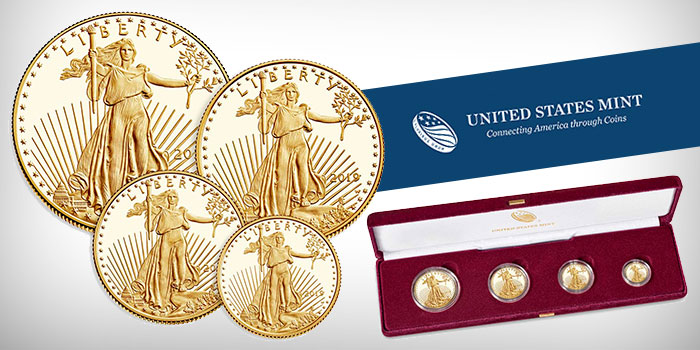 United States Mint American Gold Eagle 2019 Proof Set