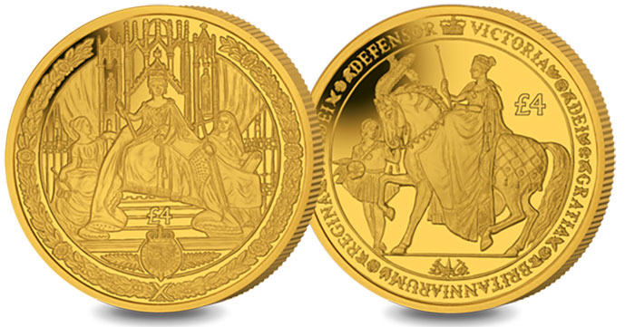 Queen Victoria Pobjoy Mint Gold Coin