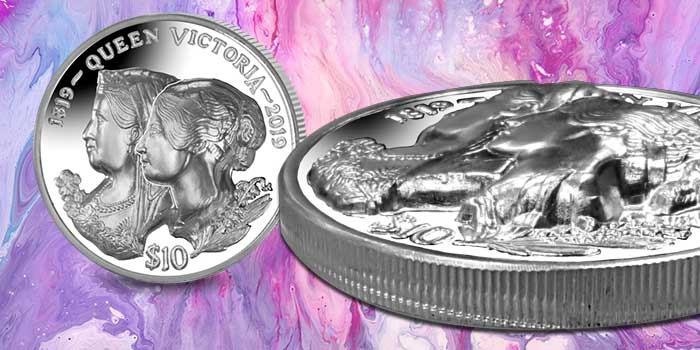 Queen Victoria Bicentennial $10 Pobjoy Mint