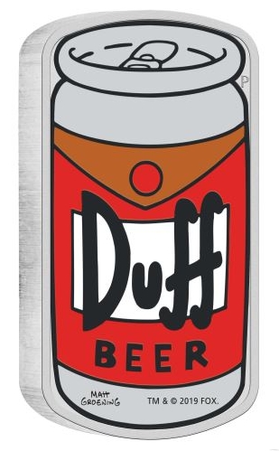 Perth Mint Duff Beer