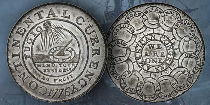 Heritage Auctions – Seldom Seen Coin Selections: Gem Continental Dollar in Dallas Auction