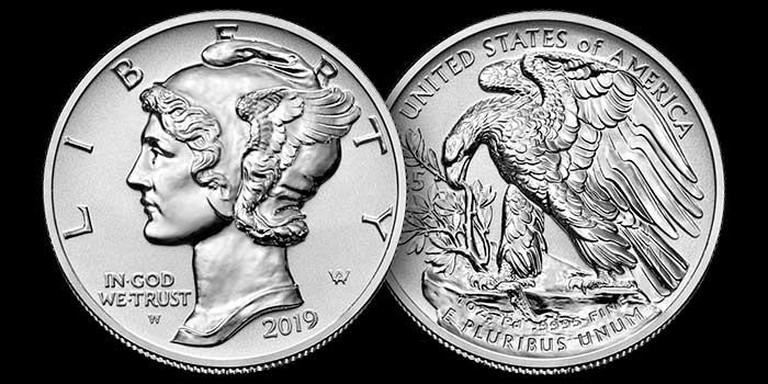United States Mint Reverse Proof Palladium Coins on Sale September 12