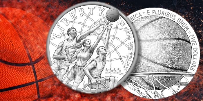 Basketball Hall of Fame Coin design