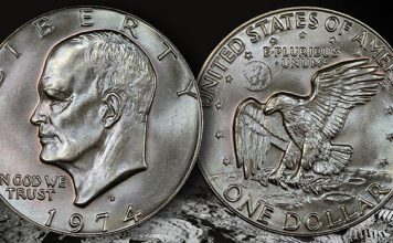 CoinWeek IQ Modern Coin Profiles - United States 1974-D Eisenhower Dollar