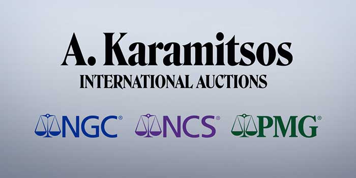 NGC, NCS and PMG Named Official Grading, Conservation Services of A. Karamitsos International Auctions