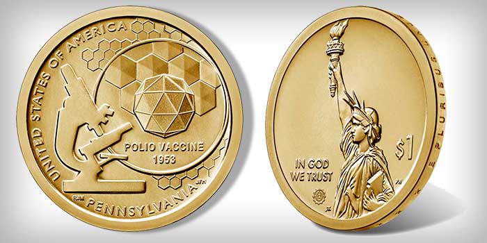 Pennsylvania American Innovation $1 Coin Products on Sale Oct. 24